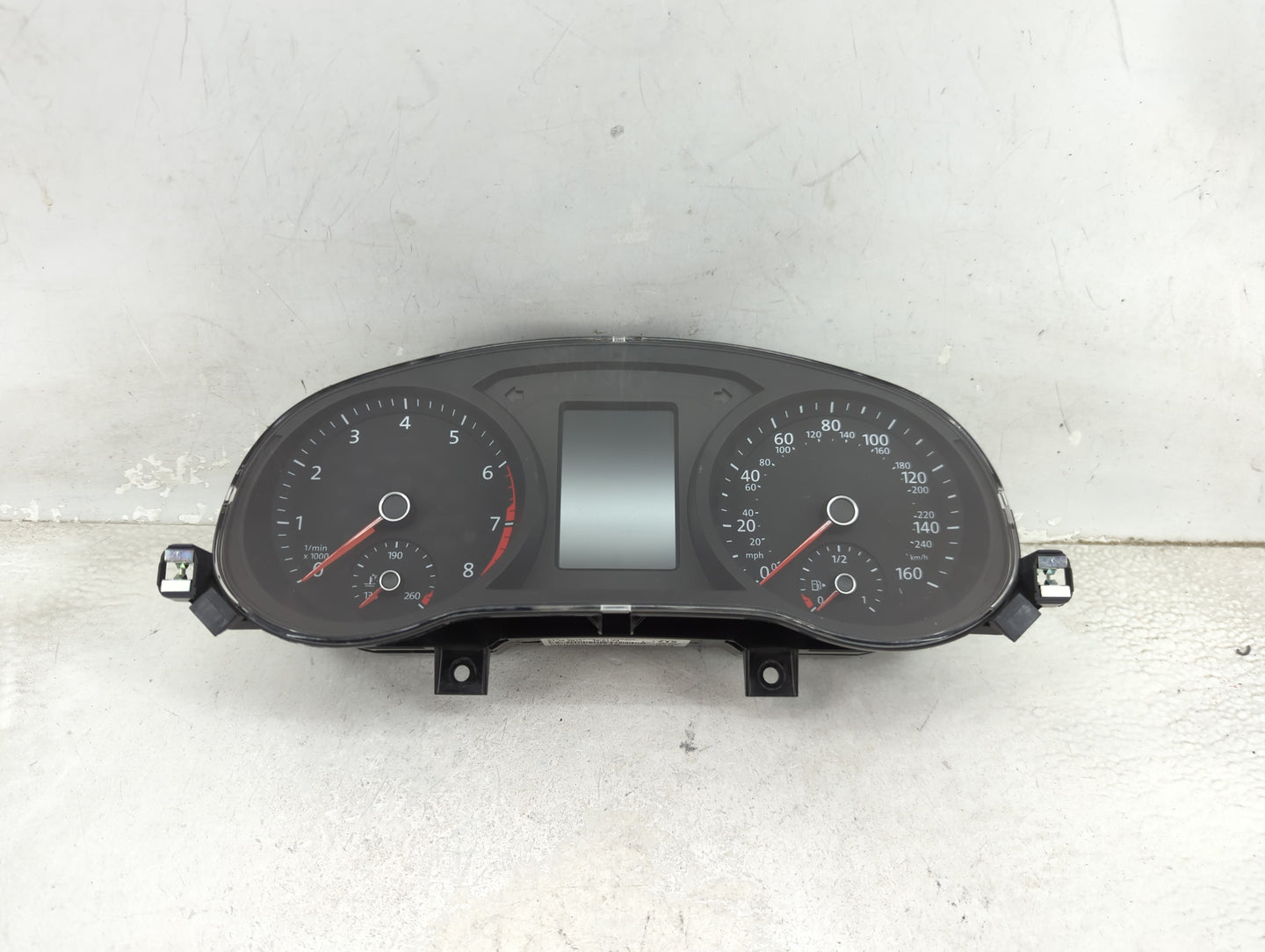 2015-2017 Volkswagen Jetta Instrument Cluster Speedometer Gauges P/N:5C6920974B A2C53219252 Miles: Fits Fits 2015 2016 2017 