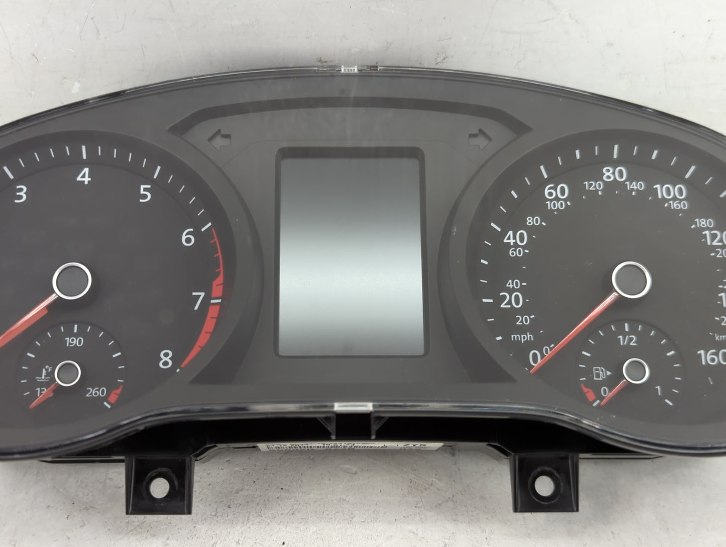 2015-2017 Volkswagen Jetta Instrument Cluster Speedometer Gauges P/N:5C6920974B A2C53219252 Miles: Fits Fits 2015 2016 2017 