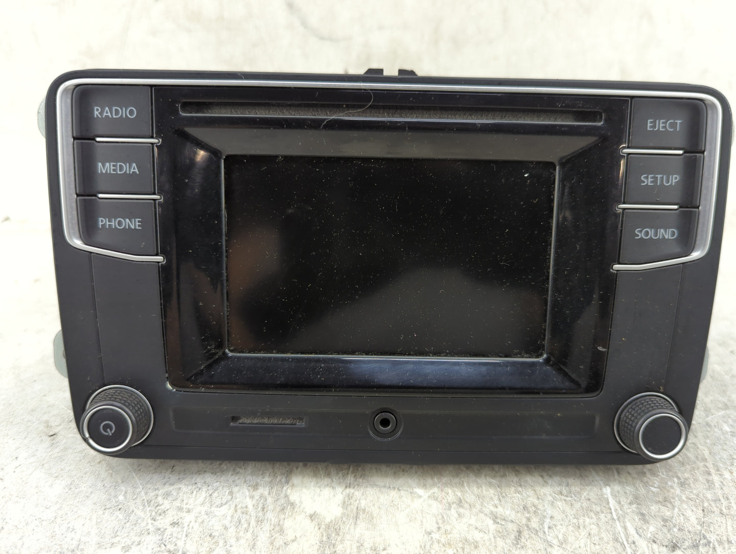 2014-2017 Volkswagen Jetta Radio AM FM Cd Player Receiver Replacement P/N:561035150A L56VW2 Fits Fits 2013 2014 2015 2016 20