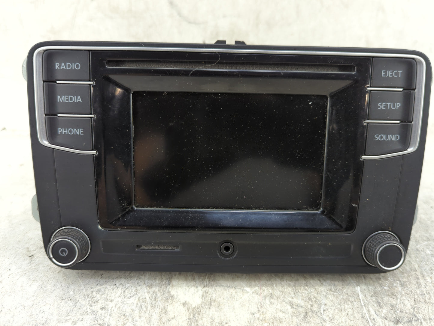 2014-2017 Volkswagen Jetta Radio AM FM Cd Player Receiver Replacement P/N:561035150A L56VW2 Fits Fits 2013 2014 2015 2016 20