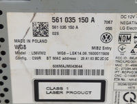 2012-2017 Volkswagen Jetta Radio AM FM Cd Player Receiver Replacement P/N:561035150A L56VW2 Fits OEM Used Auto Parts - Oemus
