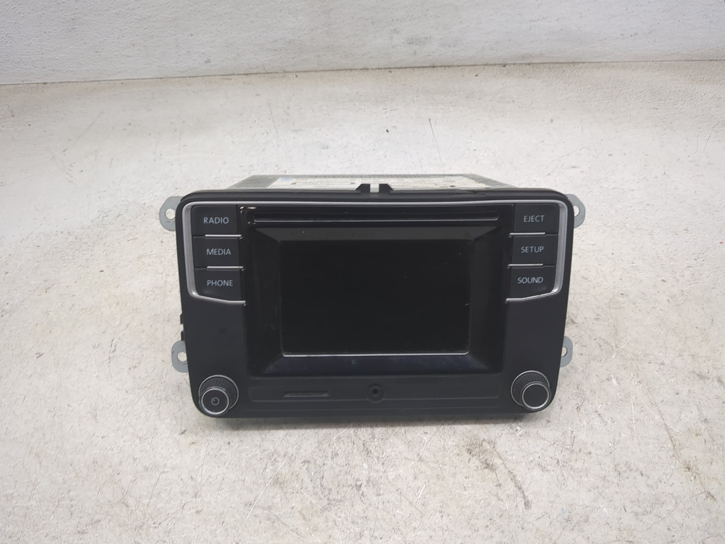 2015-2017 Volkswagen Jetta Radio AM FM Cd Player Receiver Replacement P/N:561035150A 561035150 Fits Fits 2015 2016 2017 OEM 