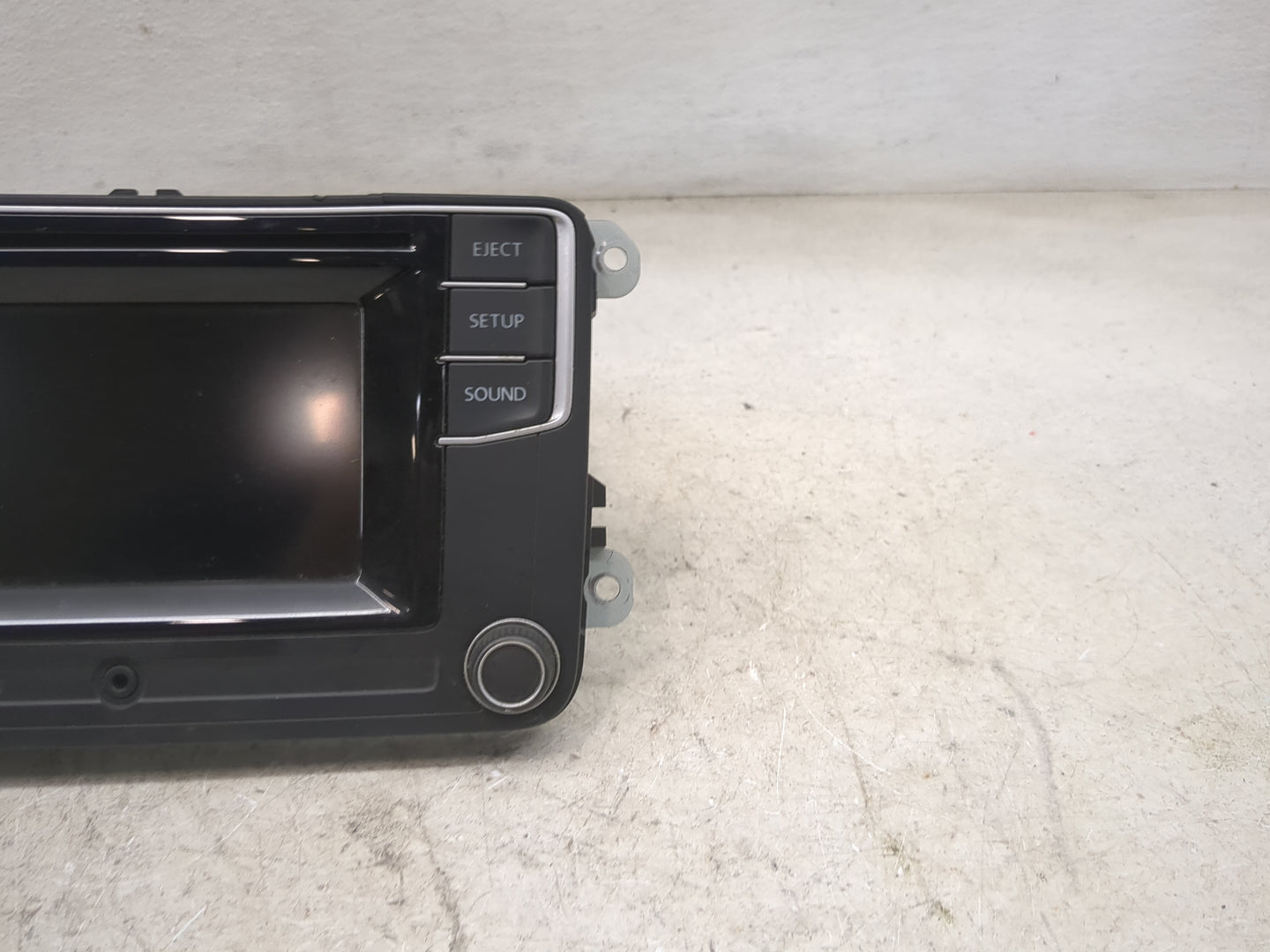 2015-2017 Volkswagen Jetta Radio AM FM Cd Player Receiver Replacement P/N:561035150A 561035150 Fits Fits 2015 2016 2017 OEM 