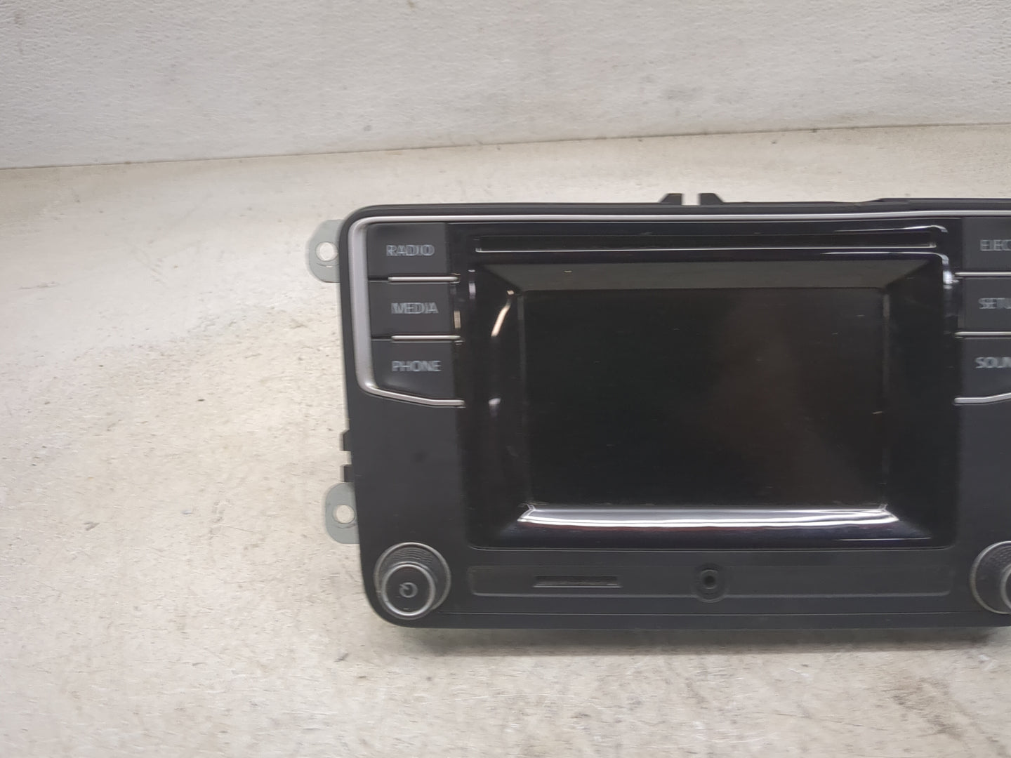 2015-2017 Volkswagen Jetta Radio AM FM Cd Player Receiver Replacement P/N:561035150A 561035150 Fits Fits 2015 2016 2017 OEM 