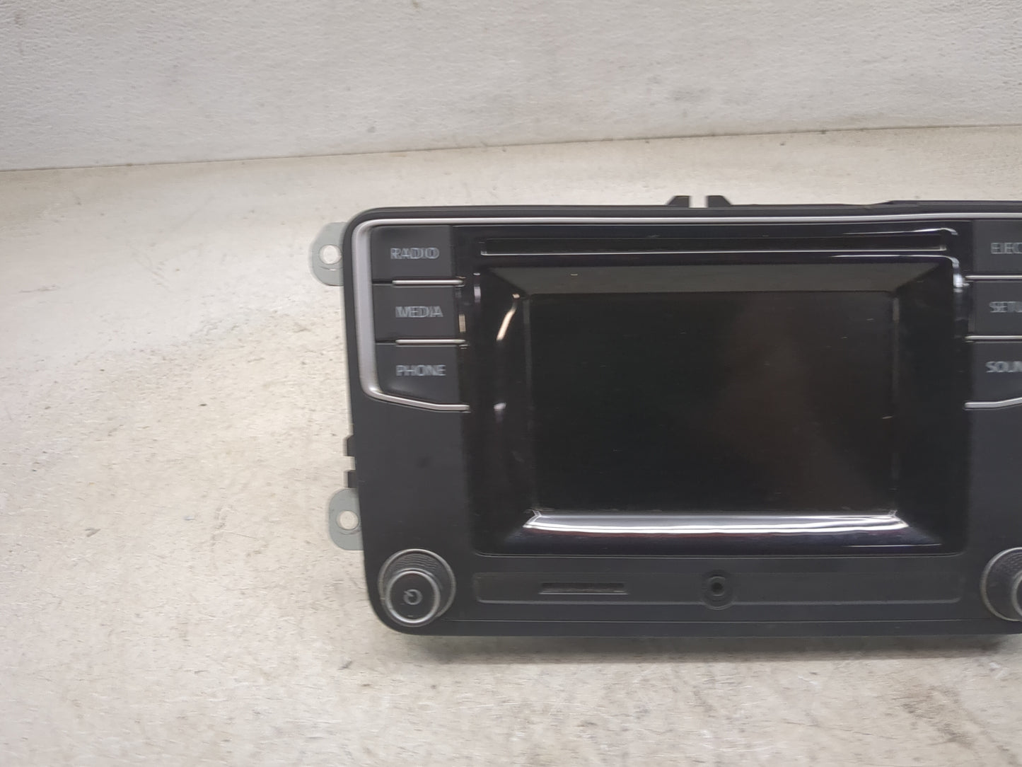 2015-2017 Volkswagen Jetta Radio AM FM Cd Player Receiver Replacement P/N:561035150A 561035150 Fits Fits 2015 2016 2017 OEM 