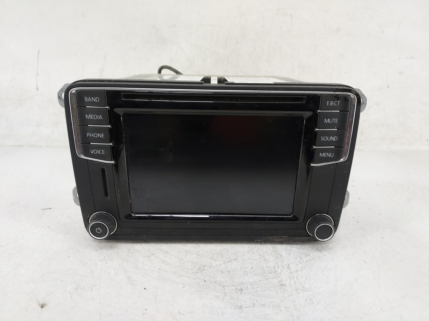 2012-2017 Volkswagen Jetta Radio AM FM Cd Player Receiver Replacement P/N:5C0035200C VWZAZ2X0320054 Fits OEM Used Auto Parts