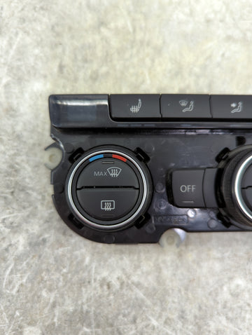 2015-2018 Volkswagen Jetta Climate Control Module Temperature AC/Heater Replacement P/N:1K8907044CL 5HB013020-25 Fits OEM Used Auto Parts
