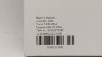 2017 Volkswagen Jetta Owners Manual Book Guide OEM Used Auto Parts - Oemusedautoparts1.com