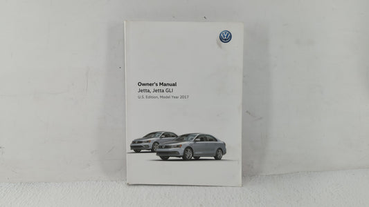 2017 Volkswagen Jetta Owners Manual Book Guide OEM Used Auto Parts - Oemusedautoparts1.com
