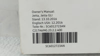 2017 Volkswagen Jetta Owners Manual Book Guide OEM Used Auto Parts - Oemusedautoparts1.com