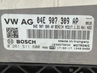 2016-2017 Volkswagen Jetta PCM Engine Control Computer ECU ECM PCU OEM P/N:04E 907 309 AP 04E 907 309 B Fits Fits 2016 2017 