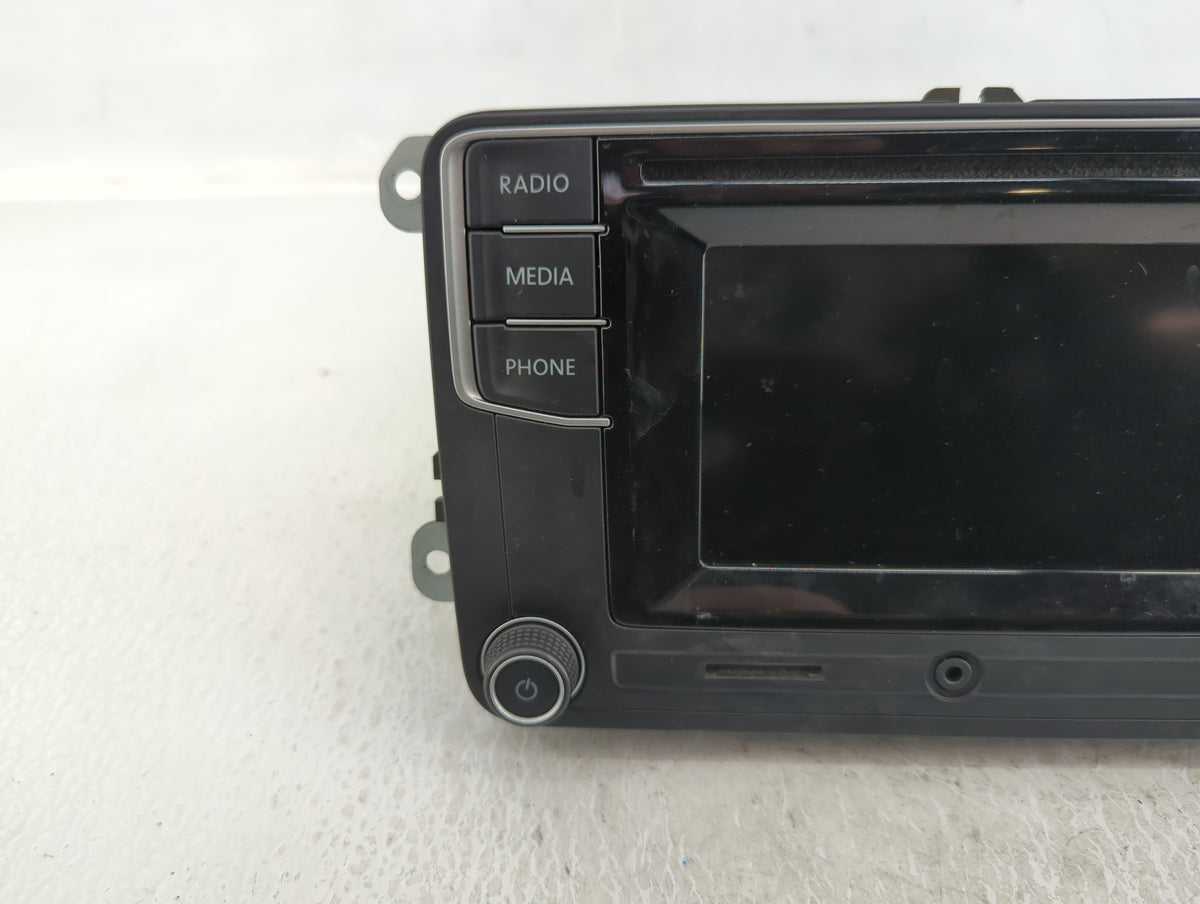 2017 Volkswagen Jetta Radio AM FM Cd Player Receiver Replacement P/N:561 035 150 A Fits OEM Used Auto Parts - Oemusedautopar