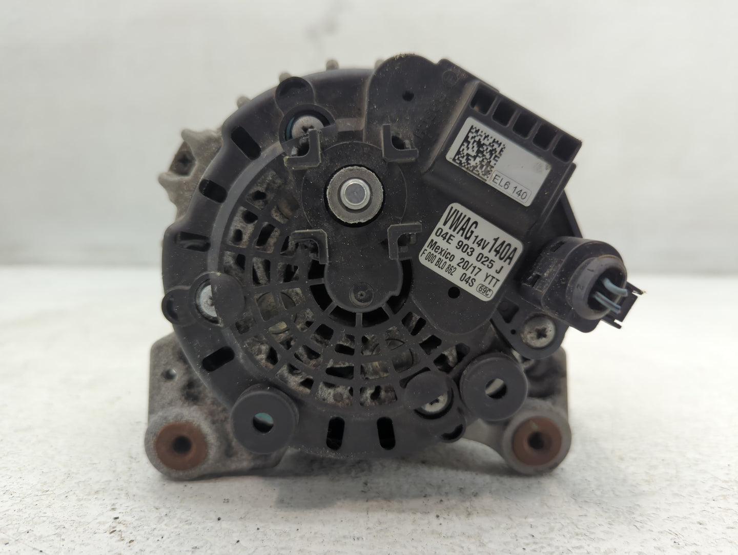 2016-2017 Volkswagen Jetta Alternator Replacement Generator Charging Assembly Engine OEM P/N:04E 903 025 J Fits Fits 2016 20