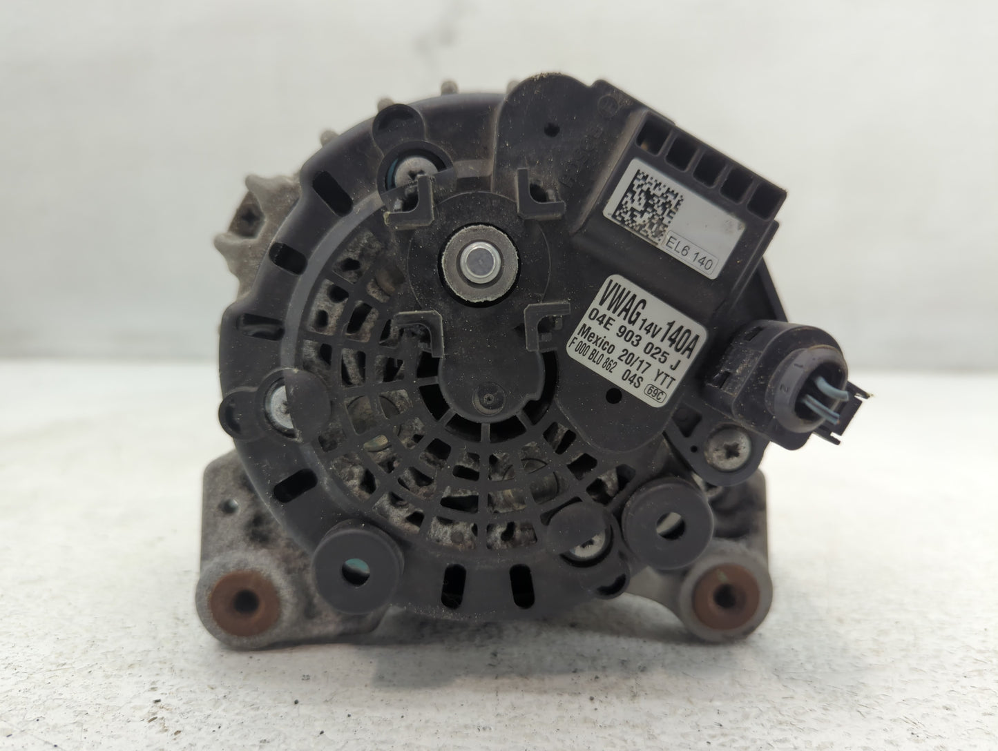 2016-2017 Volkswagen Jetta Alternator Replacement Generator Charging Assembly Engine OEM P/N:04E 903 025 J Fits Fits 2016 20