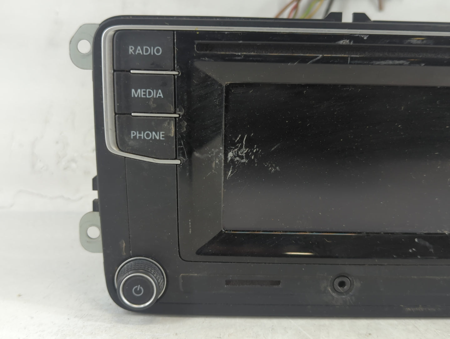 2017 Volkswagen Jetta Radio AM FM Cd Player Receiver Replacement P/N:561 035 150 A Fits OEM Used Auto Parts - Oemusedautopar