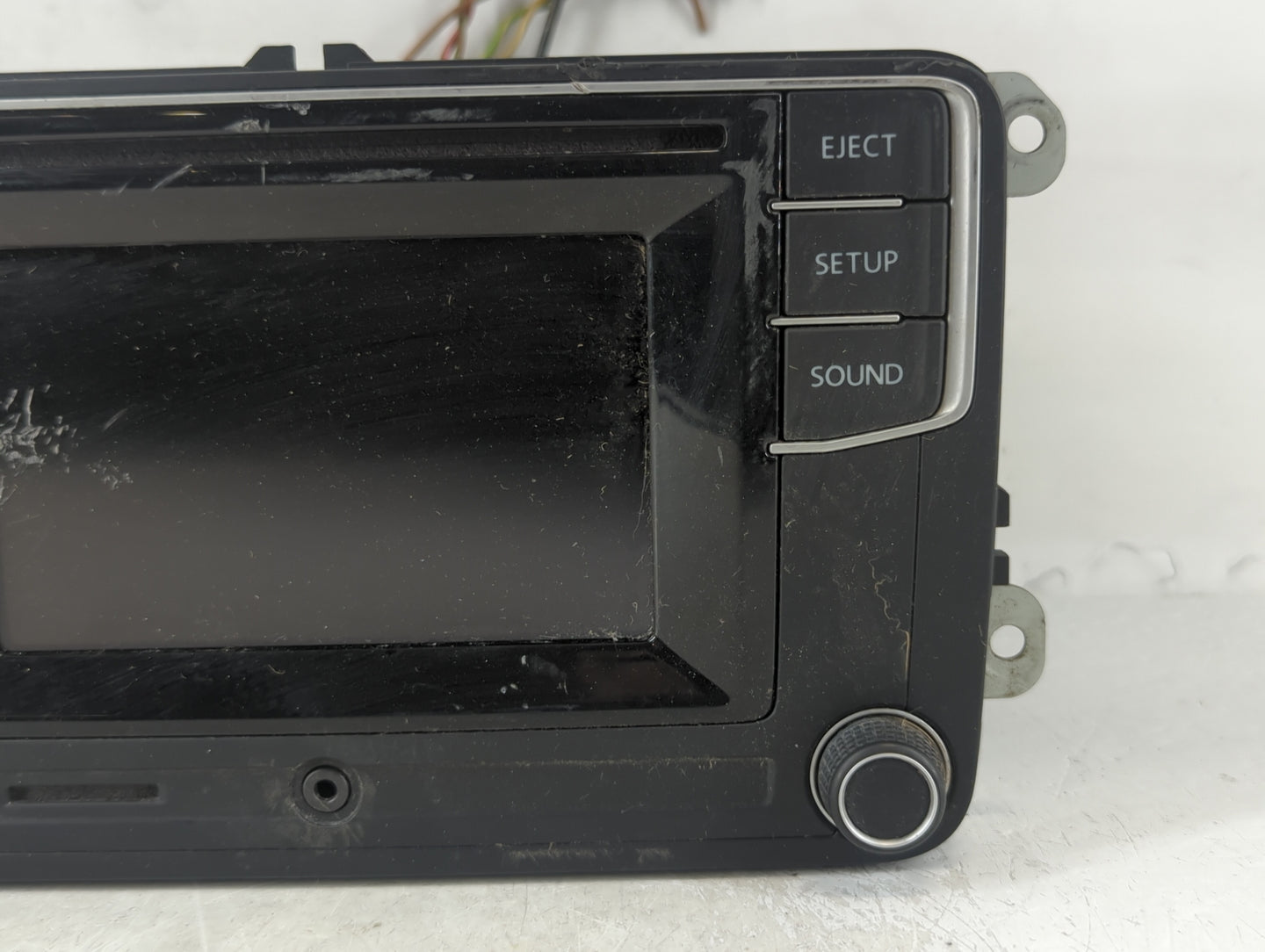 2017 Volkswagen Jetta Radio AM FM Cd Player Receiver Replacement P/N:561 035 150 A Fits OEM Used Auto Parts - Oemusedautopar