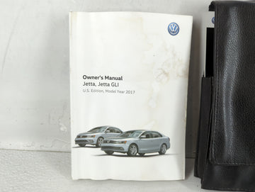 2017 Volkswagen Jetta Owners Manual Book Guide P/N:5C6012723AN OEM Used Auto Parts