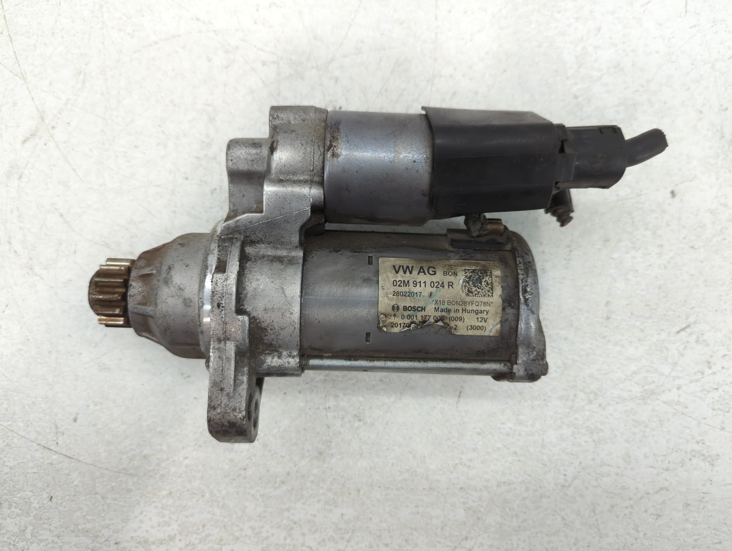 2014 Volkswagen Jetta Car Starter Motor Solenoid OEM P/N:28022017 02M 911 024 R Fits Fits 2015 2016 2017 2018 2019 2020 2021