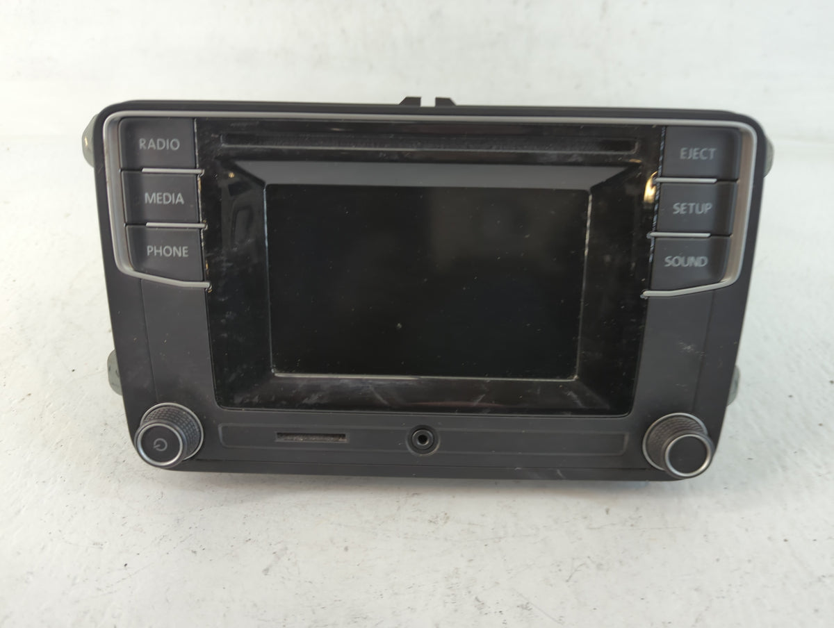 2017-2017 Volkswagen Jetta Am Fm Cd Player Radio Receiver 751450 - Oemusedautoparts1.com