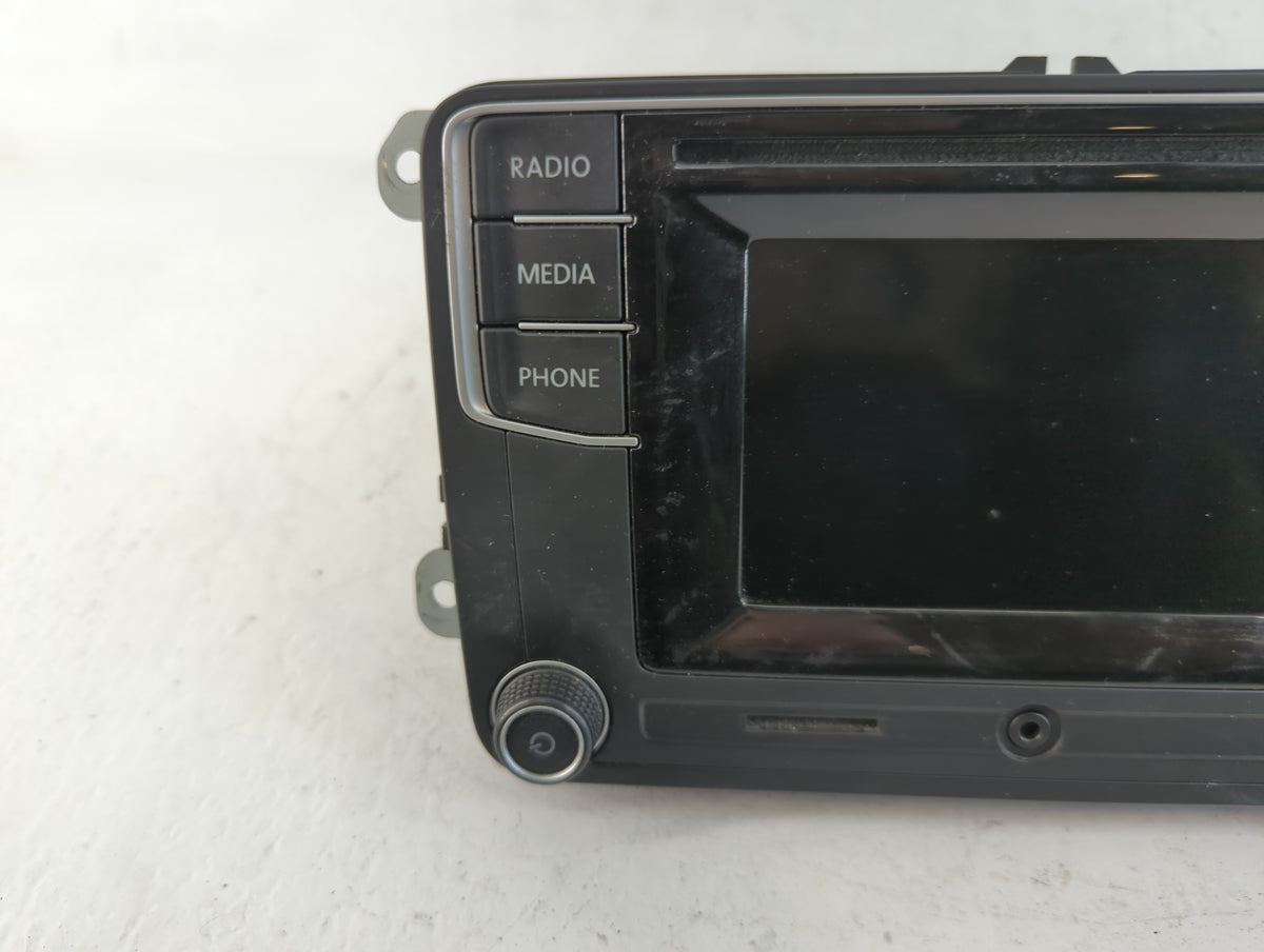 2017-2017 Volkswagen Jetta Am Fm Cd Player Radio Receiver 751450 - Oemusedautoparts1.com