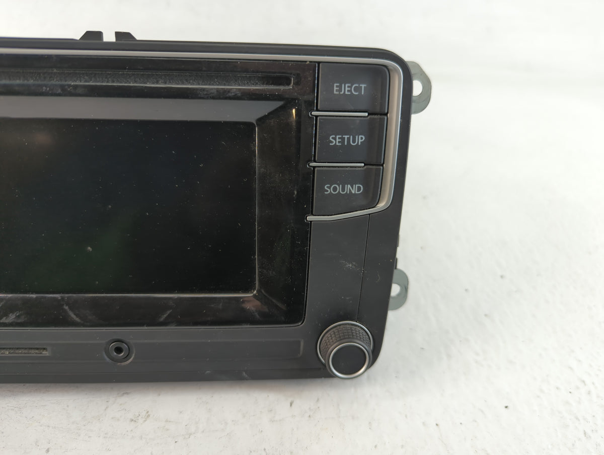 2017-2017 Volkswagen Jetta Am Fm Cd Player Radio Receiver 751450 - Oemusedautoparts1.com