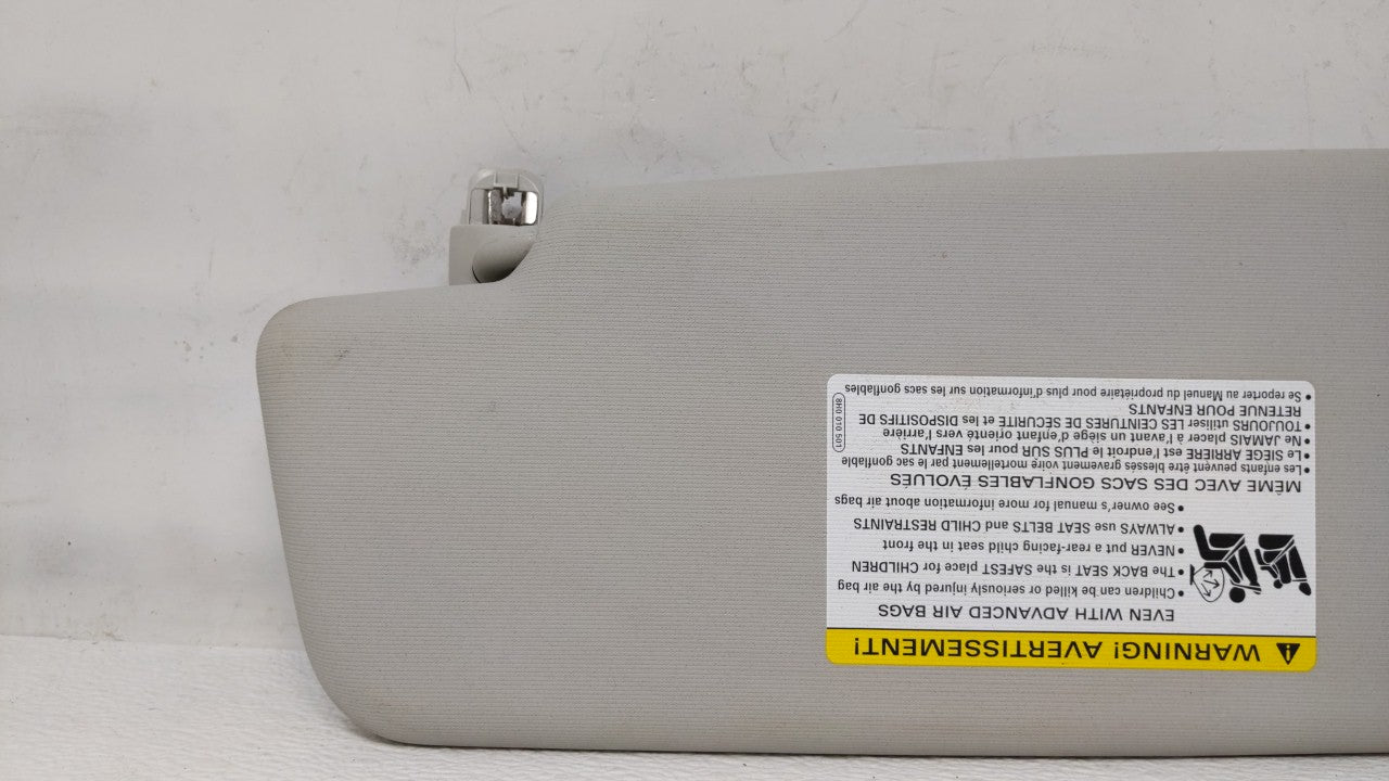 2013 Volkswagen Passat Sun Visor Shade Replacement Passenger Right Mirror Fits OEM Used Auto Parts - Oemusedautoparts1.com