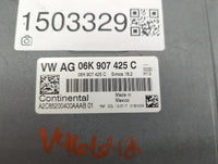 2017 Volkswagen Passat PCM Engine Control Computer ECU ECM PCU OEM P/N:06K 907 425 C A2C85200400AAAB 01 Fits OEM Used Auto P