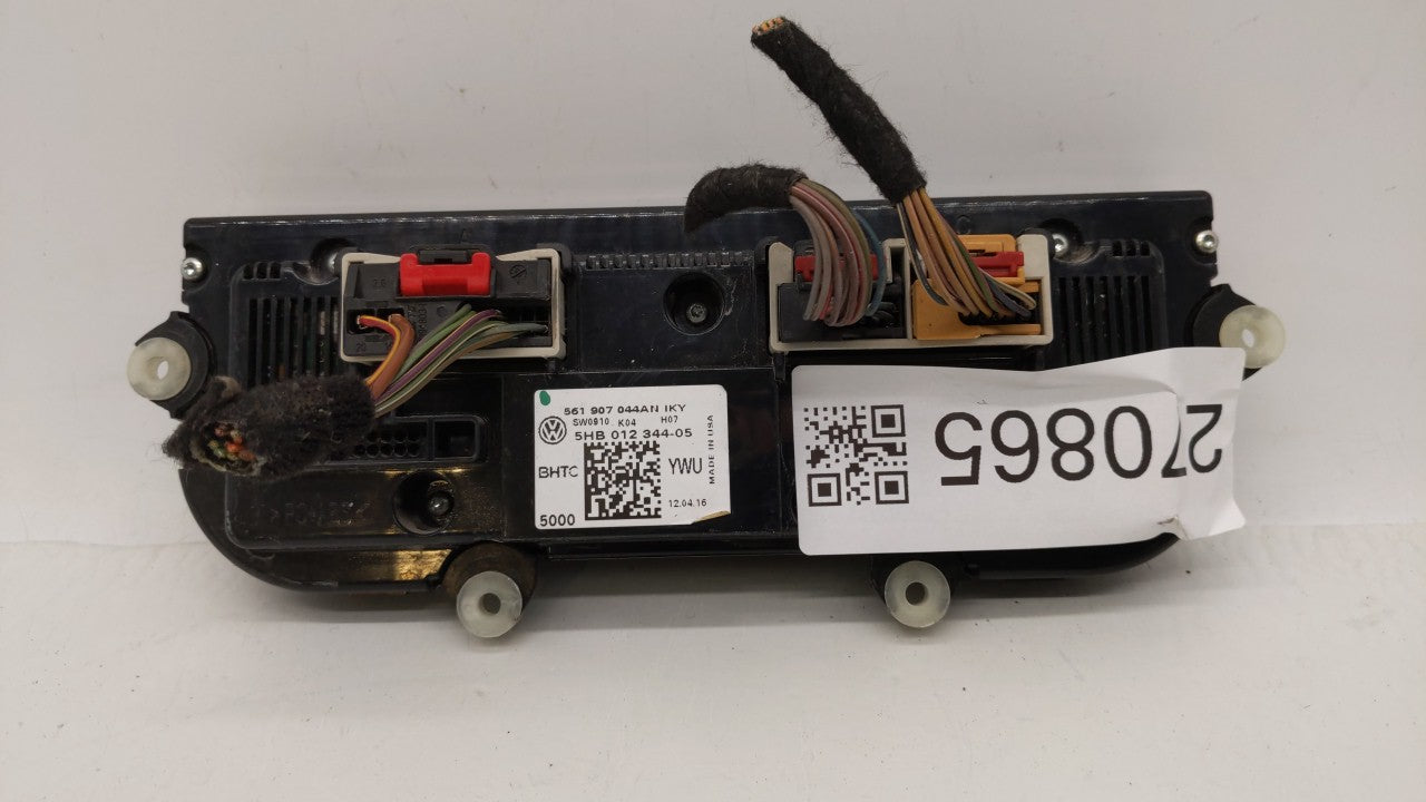 2016-2018 Volkswagen Passat Climate Control Module Temperature AC/Heater Replacement P/N:561907044BE 561907044AN Fits OEM Us