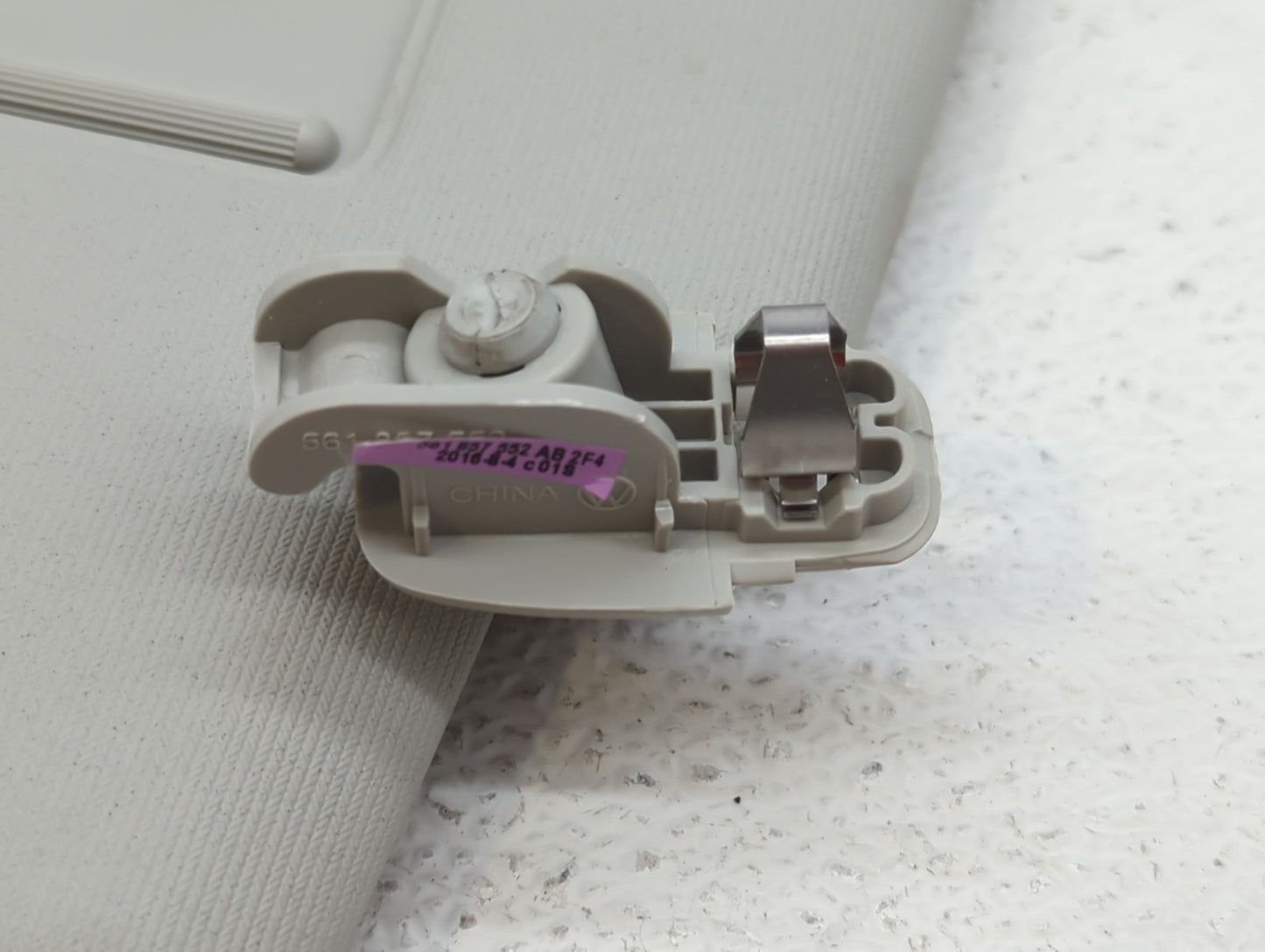2017 Volkswagen Passat Sun Visor Shade Replacement Passenger Right Mirror Fits OEM Used Auto Parts - Oemusedautoparts1.com