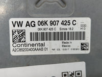 2017 Volkswagen Passat PCM Engine Control Computer ECU ECM PCU OEM P/N:06K 907 425 C Fits OEM Used Auto Parts - Oemusedautop