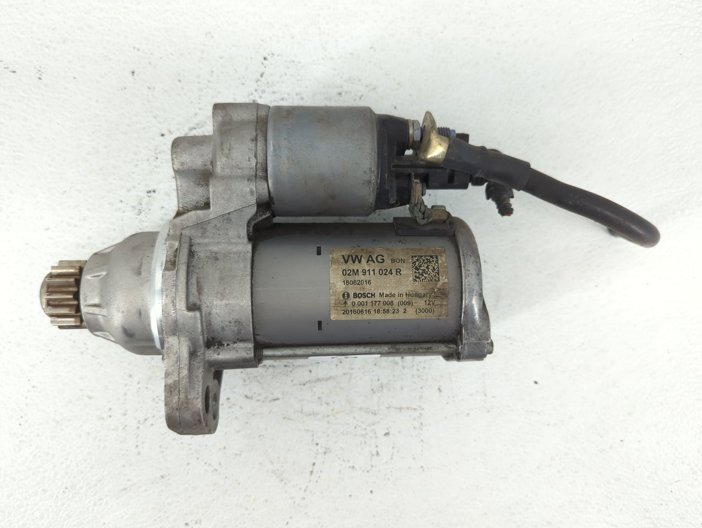 2014-2020 Volkswagen Passat Car Starter Motor Solenoid OEM P/N:02M 911 024 R Fits OEM Used Auto Parts - Oemusedautoparts1.co