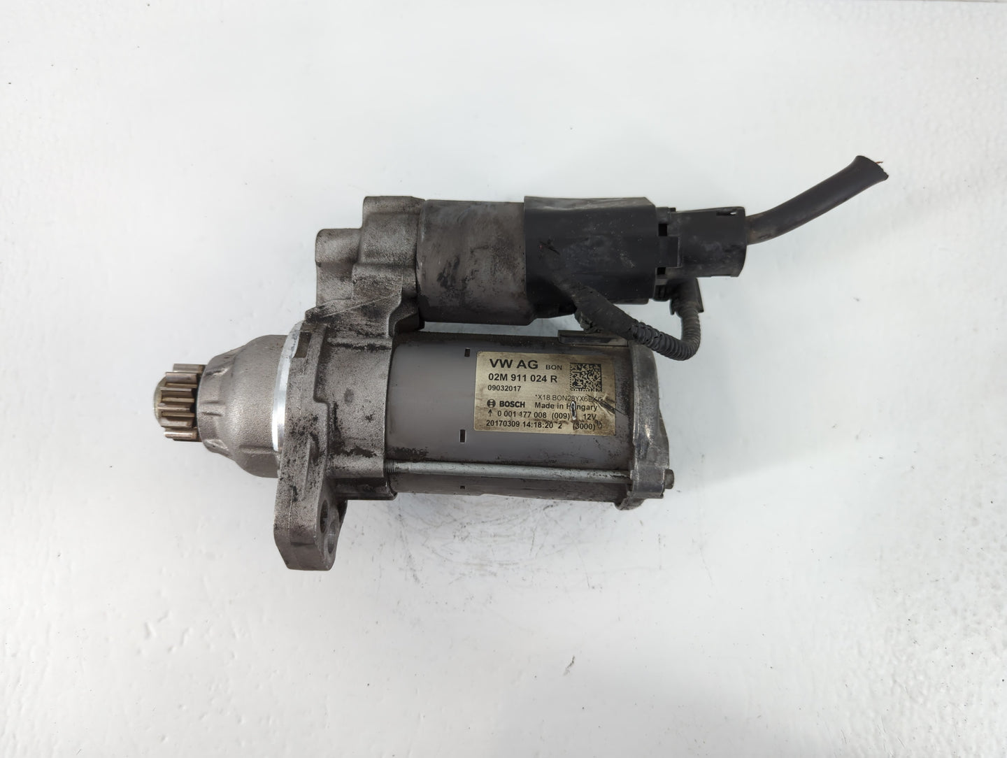 2014-2020 Volkswagen Passat Car Starter Motor Solenoid OEM P/N:28022017 02M 911 024 R Fits OEM Used Auto Parts - Oemusedauto