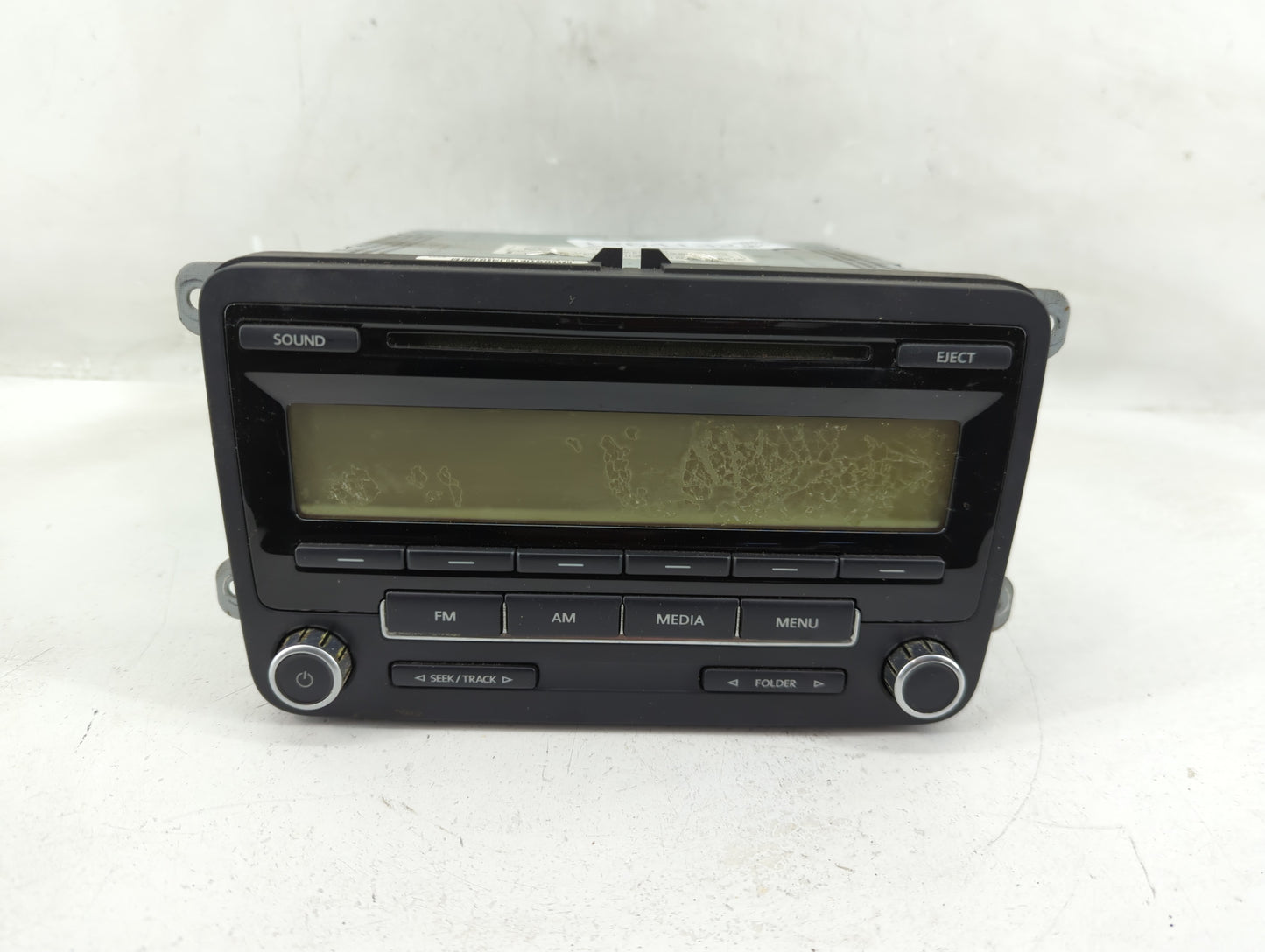 2009-2017 Volkswagen Tiguan Radio AM FM Cd Player Receiver Replacement P/N:5N0 035 164 D Fits OEM Used Auto Parts - Oemuseda