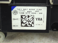 2016-2017 Volkswagen Tiguan Climate Control Module Temperature AC/Heater Replacement P/N:561 907 426F ZJU 5HB 011 898-08 Fit