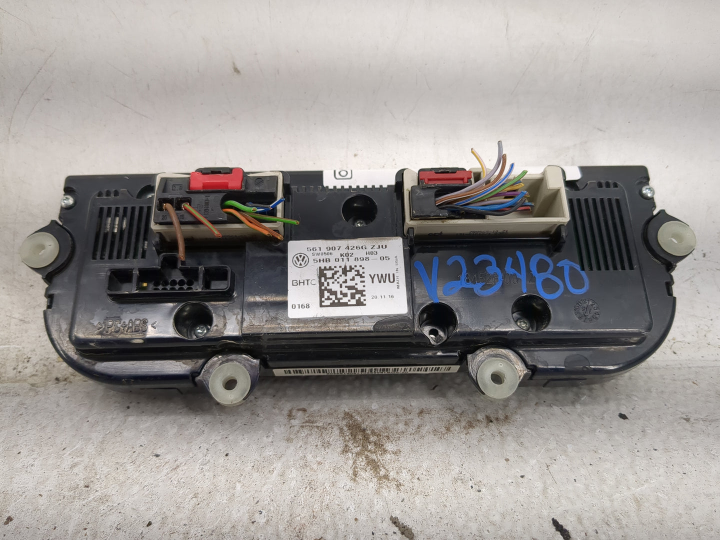2016-2017 Volkswagen Tiguan Climate Control Module Temperature AC/Heater Replacement P/N:561 907 426G Fits Fits 2016 2017 20