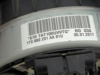 Volkswagen Tiguan Air Bag Driver Left Steering Wheel Mounted Black - Oemusedautoparts1.com