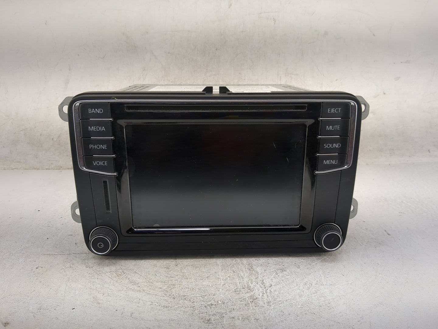 2017 Volkswagen Tiguan Radio AM FM Cd Player Receiver Replacement P/N:5C0035200B VWZAZ2S0422570 Fits Fits 2018 OEM Used Auto