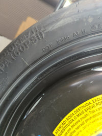 2009-2017 Volkswagen Tiguan Spare Donut Tire Wheel Rim Oem 1486993 - Oemusedautoparts1.com