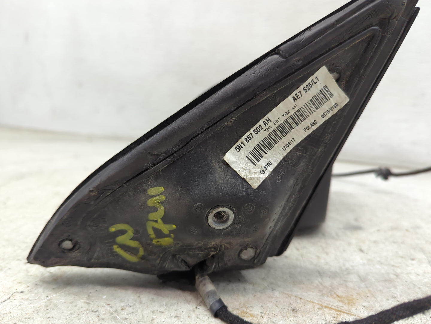 2009-2018 Volkswagen Tiguan Passenger Side View Mirror - Right Door Mirror OEM Used - Oemusedautoparts1.com