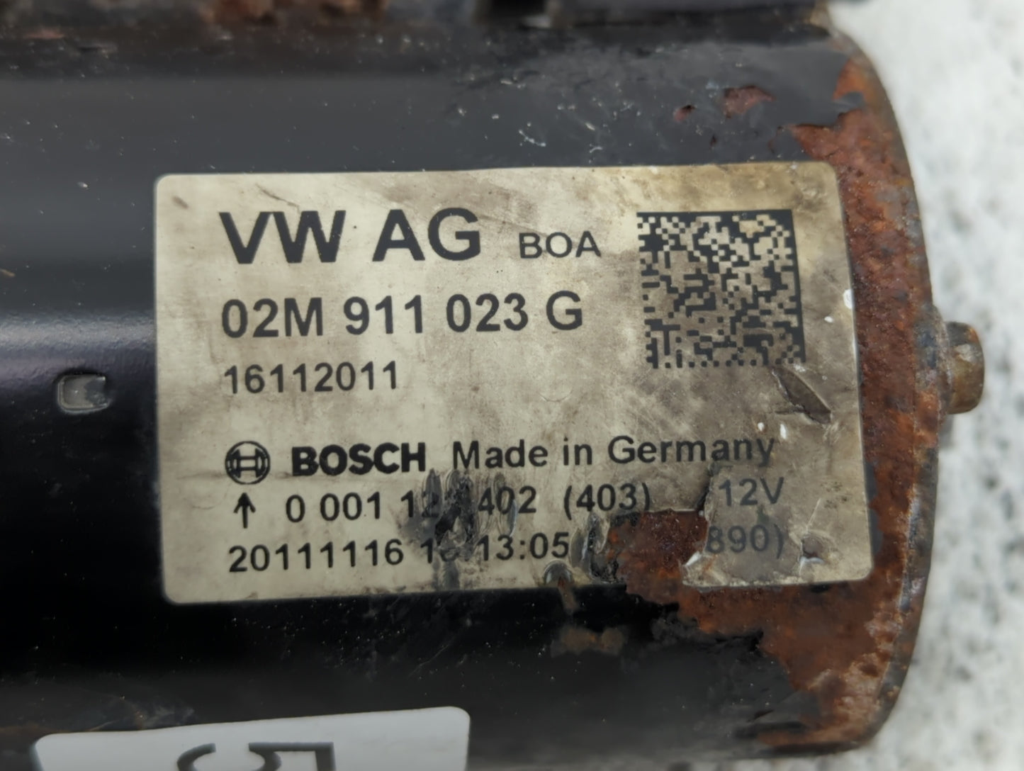 2009-2017 Volkswagen Tiguan Car Starter Motor Solenoid OEM P/N:002M 911 023 G Fits OEM Used Auto Parts - Oemusedautoparts1.c