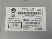 2009-2017 Volkswagen Tiguan Am Fm Cd Player Radio Receiver 748025 - Oemusedautoparts1.com