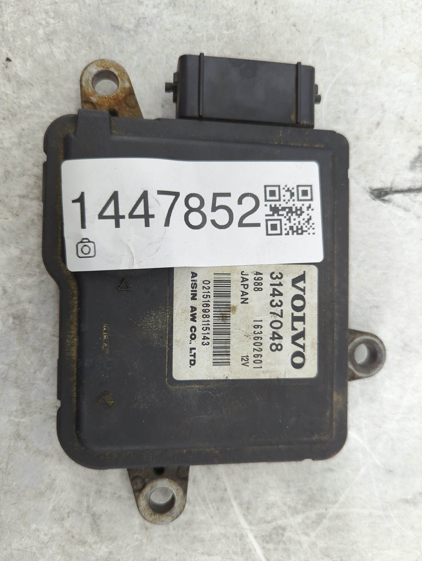 2015-2018 Volvo S60 Transmission Control Module Tcu Tcm - Oemusedautoparts1.com