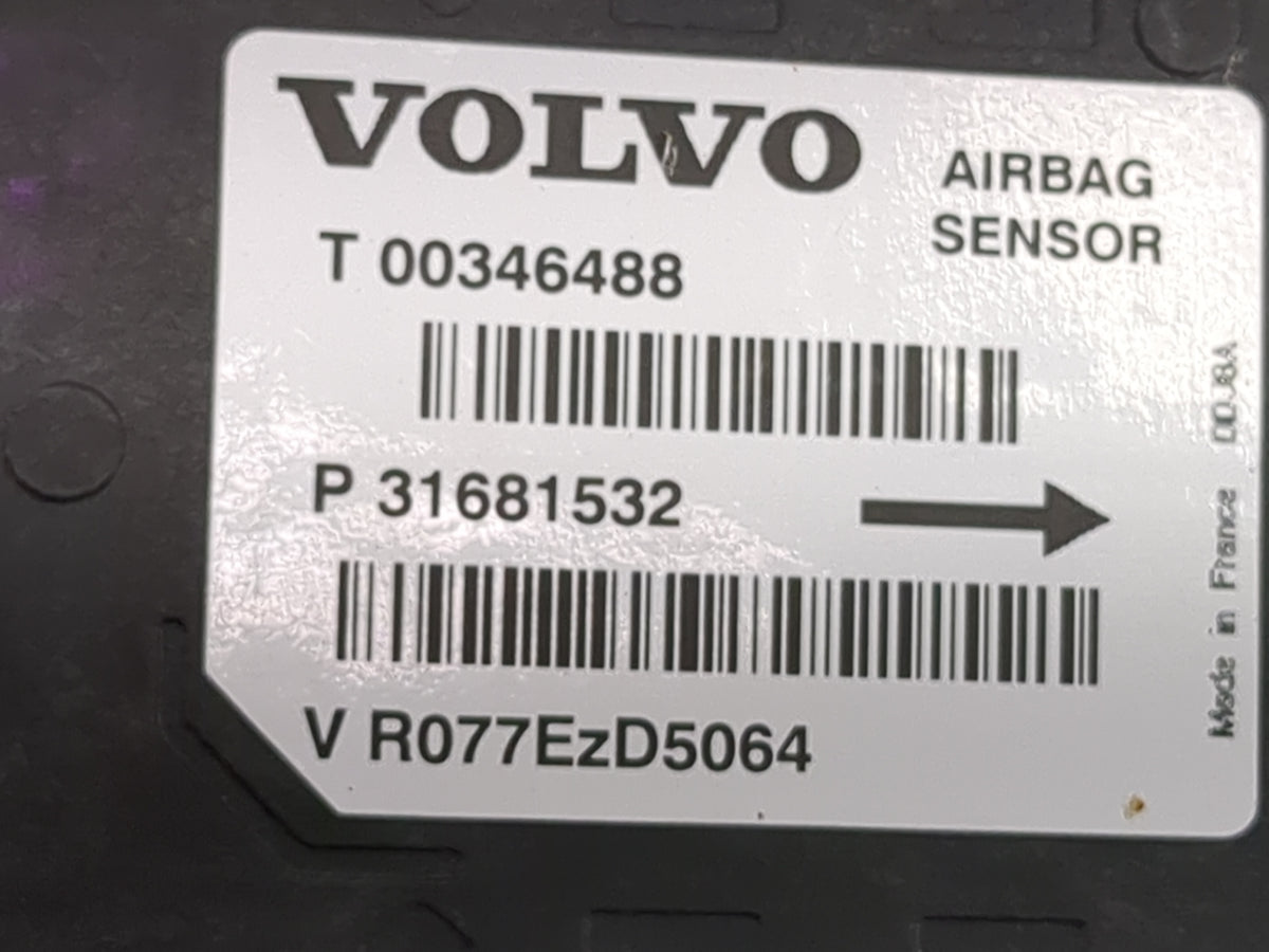 2016-2018 Volvo S60 Srs Safety Restraint System Module - Oemusedautoparts1.com
