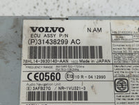 2016-2018 Volvo S60 Am Fm Cd Player Radio Receiver - Oemusedautoparts1.com