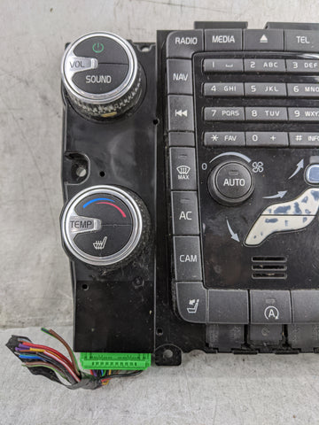2017 Volvo V60 Climate Control Module Temperature AC/Heater Replacement P/N:31443425 24553343-0233, SN2002123402 Fits OEM Used Auto Parts
