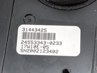 2017 Volvo V60 Climate Control Module Temperature AC/Heater Replacement P/N:31443425 24553343-0233, SN2002123402 Fits OEM Us