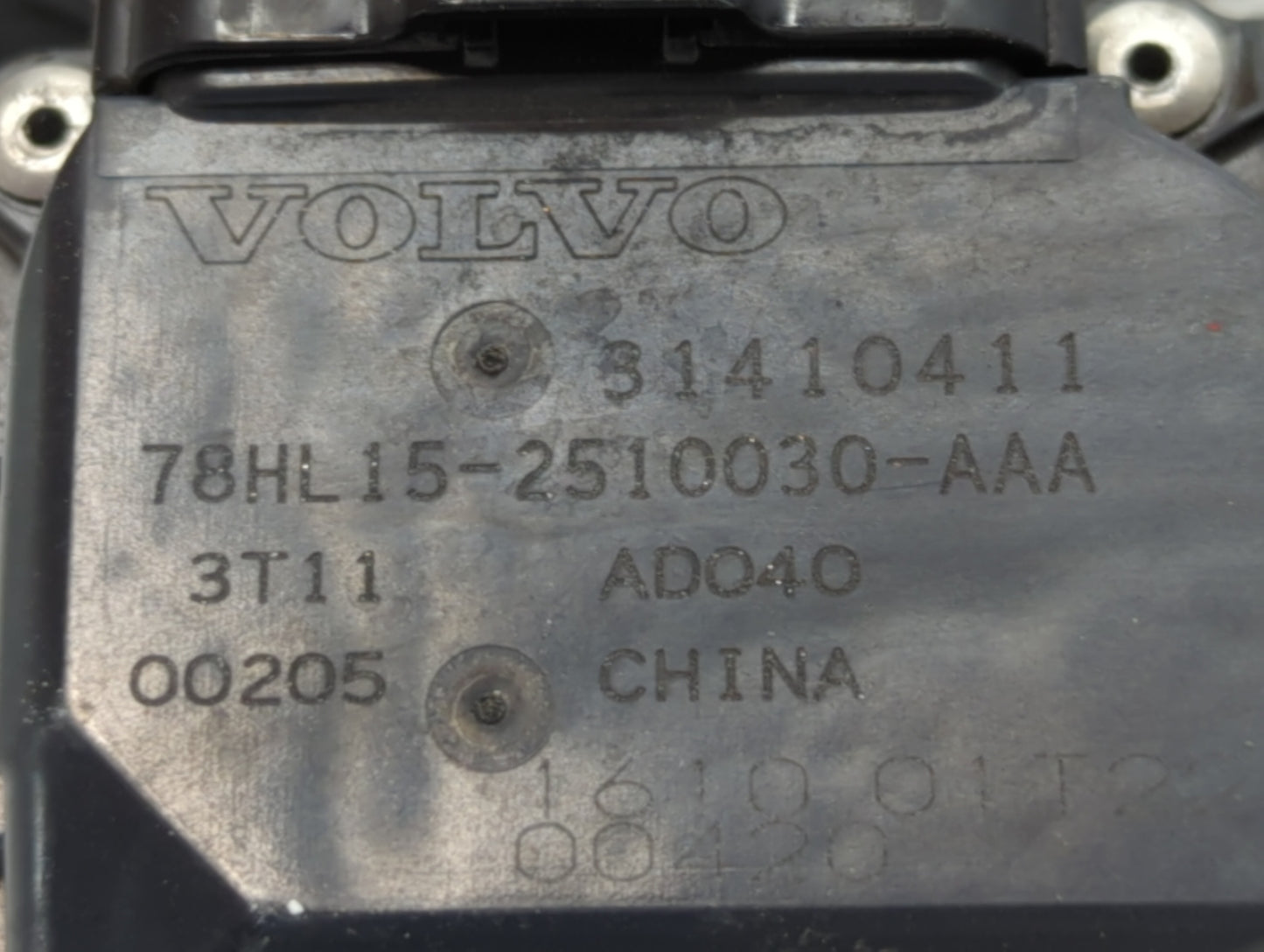 2015-2020 Volvo V60 Throttle Body P/N:78HL13-2510030-AAA 31465575, 31293736 Fits Fits 2015 2016 2017 2018 2019 2020 2021 OEM
