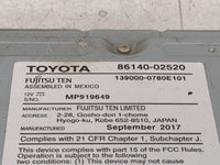 2018 Corolla Radio AM FM Cd Player Receiver Replacement Fits Fits 2017 2019 OEM Used Auto Parts - Oemusedautoparts1.com