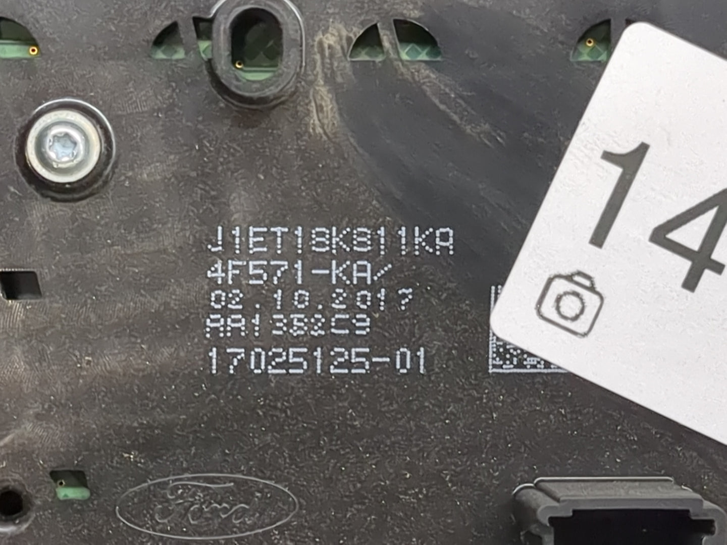 2015-2018 Ford Focus Radio Control Panel 1468433 - Oemusedautoparts1.com