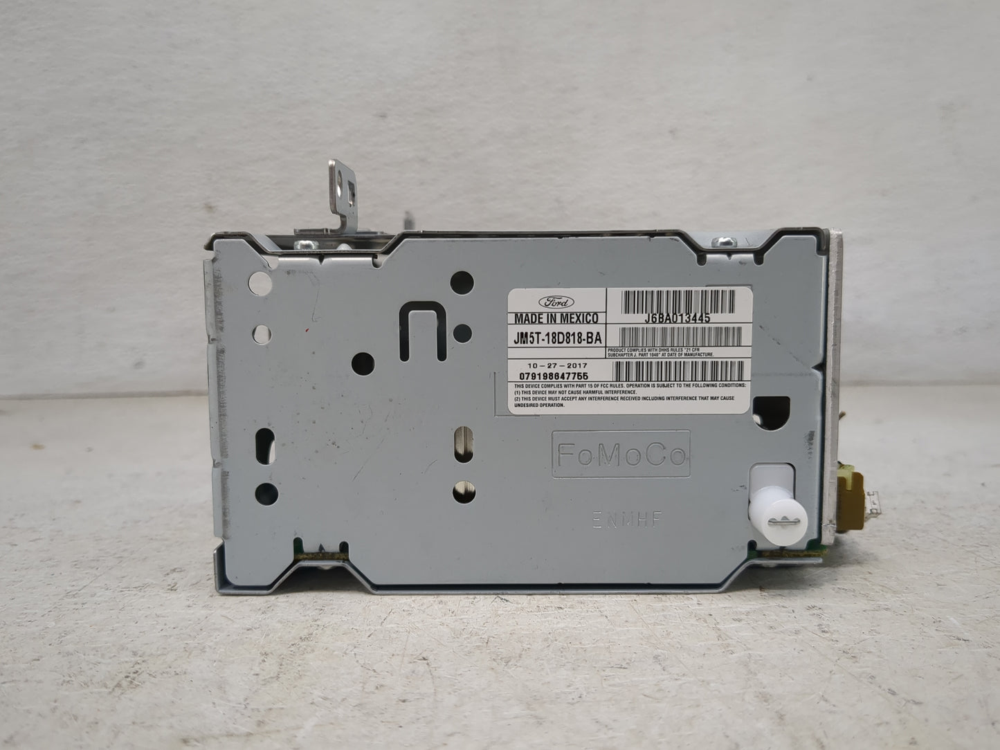 2018 Focus Radio AM FM Cd Player Receiver Replacement Fits Fits 2017 OEM Used Auto Parts - Oemusedautoparts1.com